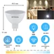 Светодиодная лампа LED 8W MR16 3000K 220V GU5.3 ETRON 1-ELP-065 - изображение 2