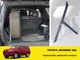 Крепление запасного колеса XRoad в багажнике для Toyota 4Runner 280, 285 - изображение 3