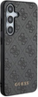 Панель Guess Hardcase 4G Metal Gold Logo для Samsung Galaxy A55 A556 Black (GUOHCSA55G4GFGR) - зображення 4