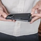 Чохол Switcheasy Kev M Aramid Fiber 600D чорний для iPhone 16 Pro (MPH66P2596D24) - зображення 11