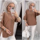 Fashions • Женская кофта Vlasta Fashions 50-56 капучино (1421-аз) - изображение 2