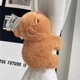 М'яка іграшка Капібара на руку 16 см - изображение 1