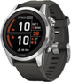 Смарт-годинник Garmin Fenix 7S Pro Solar Edition Silver with Graphite Band (010-02776-01) - зображення 1