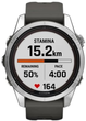 Смарт-годинник Garmin Fenix 7S Pro Solar Edition Silver with Graphite Band (010-02776-01) - зображення 9