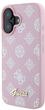 Панель Guess Hardcase Peony Script Logo MagSafe для Apple iPhone 16 Plus Pink (GUHMP16MPGPYSP) - зображення 2