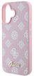 Etui Guess Hardcase Peony Script Logo MagSafe do Apple iPhone 16 Plus Pink (GUHMP16MPGPYSP) - obraz 4