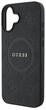 Панель Guess Hardcase Saffiano Peony Classic Logo MagSafe для Apple iPhone 16 Black (GUHMP16SPSAPSMEK) - зображення 5