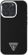 Панель Guess Hardcase Grained Triangle MagSafe для Apple iPhone 16 Black (GUHMP16SPGTSPSK) - зображення 3