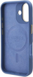 Панель Guess Hardcase 4G Logo Plate MagSafe для Apple iPhone 16 Blue (GUHMP16SU4GPRB) - зображення 7