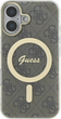 Панель Guess Hardcase IML 4G MagSafe для Apple iPhone 16 Brown (GUHMP16SH4DTEW) - зображення 3