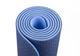 Коврик для йоги и фитнеса EasyFit 6мм двухслойный TPE+TC cиний-голубой (йога мат 183х61см) US-183-BB - изображение 2