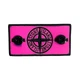 Термопатч Стон Айленд (Stone Island) Violet x Pink + 2 гудзики Рожевий - зображення 1