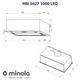Витяжка Minola HBI 5627 I 1000 LED повновбудована - зображення 10