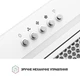 Витяжка вбудована Perfelli BI 5256 WH 700 LED - изображение 7