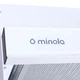 Витяжка телескопічна Minola HTLS 6935 WH 1300 LED - зображення 8