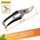 Секатор GRUNTEK Bekas-2 180мм d18мм (295150180) - изображение 5