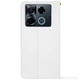 Чохол-книжка Crazy Horse Clasic для Infinix Note 40 Pro White (Strong) (59580) - зображення 3