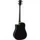 Електроакустична бас-гітара Eko Guitars NXT Bass B100ce (See Thru Black) - зображення 2