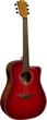Електроакустична гітара Lag Tramontane Special Edition T-RED-DCE (Red Burst) - изображение 1