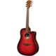 Електроакустична гітара Lag Tramontane Special Edition T-RED-DCE (Red Burst) - изображение 2