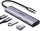 USB-хаб Ugreen USB-C to 2 x USB 3.0 + 2 x USB-C 5 Gpbs Space Grey (UGR-15395) - изображение 2