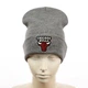 Молодежная шапка бини с вышивкой Чикаго Буллз (Chicago Bulls) (One-size) Серый - изображение 1