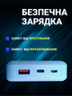 Power Bank повербанк WINSI 99785W 20000mAh - внешний аккумулятор павербанк с быстрой зарядкой QC и 2 кабеля для роутера от павербанка в подарок - изображение 3
