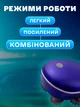Массажер для головы вибромассажер для головы шеи и лица водонепроницаемый массажер электрический BRS Blue - изображение 3