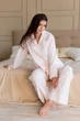 Пижама Forli Пижамный костюм из хлопка с брюками Love is XL/XXL Розовый HL0073-35-69_XL/XXL - изображение 2