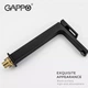 Змішувач для умивальника GAPPO G1017-62, чорний - изображение 5