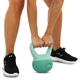 Гиря 4 кг мягкая Zelart SOFT KETTLEBELL FI-0122-4 цвет мятный - изображение 2