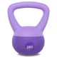 Гиря 2 кг м'яка Zelart SOFT KETTLEBELL FI-0122-2 колір фіолетовий - зображення 1