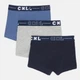 Набор детских трусов-боксеров 3 шт для мальчика CXL 87890290 98-104 см Navy/Light Grey Mel/Blue Jeans (3210100079326) - изображение 2