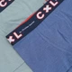 Набор подростовых трусов-боксеров 2 шт для мальчика CXL 87890190 146-152 см Jeans Bleu/Jeans Bleu (3210100078671) - изображение 3