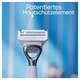 Станок для бритья женский (бритва) Gillette Venus Satin Care для чувствительной кожи и 4 кассеты - изображение 6