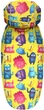 Дождевик-накидка с капюшоном для собак WAUDOG Clothes, рисунок "Мохнатые монстры", L, А 48-52 см, B 60-70 см, С 42-52 см (358-4050) - изображение 2