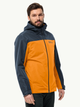 Куртка демісезонна з капюшоном чоловіча Jack Wolfskin Taubenberg 3In1 Jkt M 1115311_M0043 2XL Помаранчевий/Темно-синій (4064886310635) - зображення 3