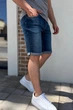 Шорты джинс Trend Collection 7108-01 синий (BLUE) 38 - изображение 4