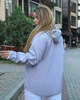 Однотонна вітровка з капюшоном, мод БЛЗ -443, сірий, 60-62 - зображення 3