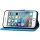 Чохол Clover для IPhone 6 Plus / 6s Plus Книжка шкіра PU блакитний Без бренду - зображення 8