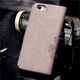 Чохол Clover для iPhone 6 / 6s Книжка шкіра PU Gray Без бренду - зображення 3