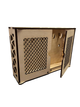 Ключница с дверкой DecorWood из дерева 23х16х6 см - изображение 3