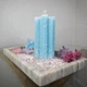 Свеча интерьерная 4 Seasons Candles FROZEN Аквамарин пальмовый воск 580г - изображение 1
