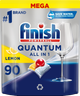 Таблетки для посудомийних машин Finish Quantum All in 1 Lemon 90 шт (5908252011506) - зображення 1