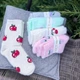 Набор норковых зимних женских носков NiceSocks Фрукты, 5 пар/36-41р - изображение 2