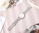 Універсальний Жіночий стильний наручний годинник Besta Love UA Silver - зображення 3