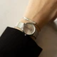 Подарунковий жіночий набір годинник Baosaili BOX IBSO браслет і ланцюжок з кулоном Silver - зображення 5