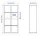 Стелаж белый MS235 совместим с аксессуарами ikea kallax - изображение 8
