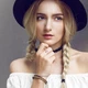 Кольцо Гвеневра 16 розово-золотистое - изображение 6