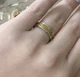 Кольцо Амелия, 16 золотисто-серебристое - изображение 5